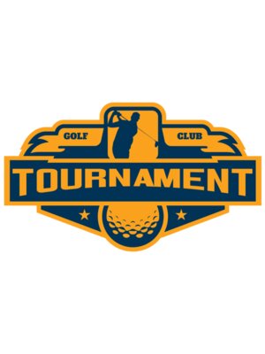 Tournament Golf Club logo template