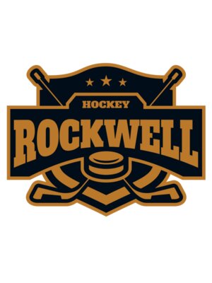 Rockwell Hockey logo template